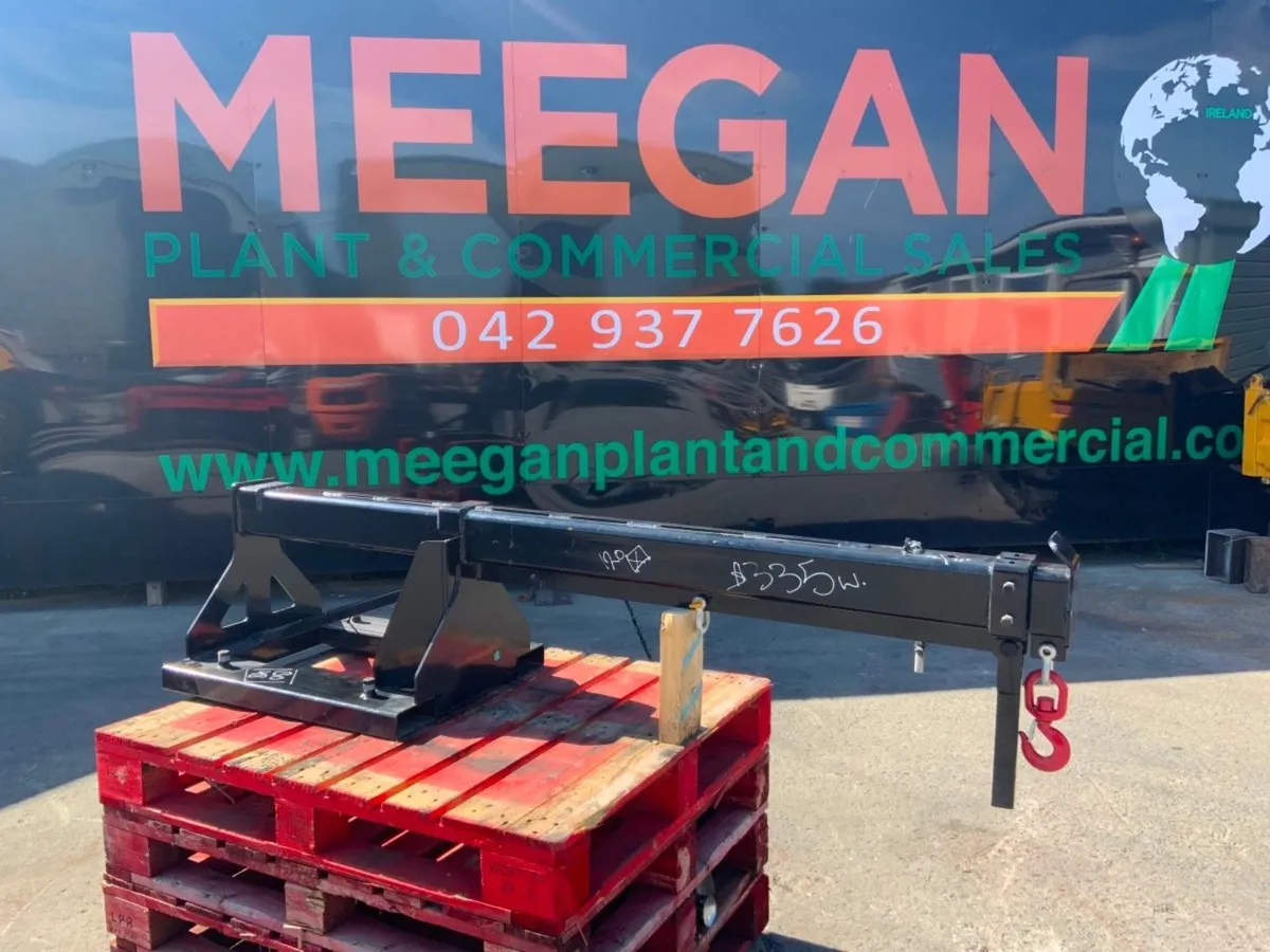 FORK LIFT TELESCOPIC JIB EXTENSION BOOM...335w. - Image 2