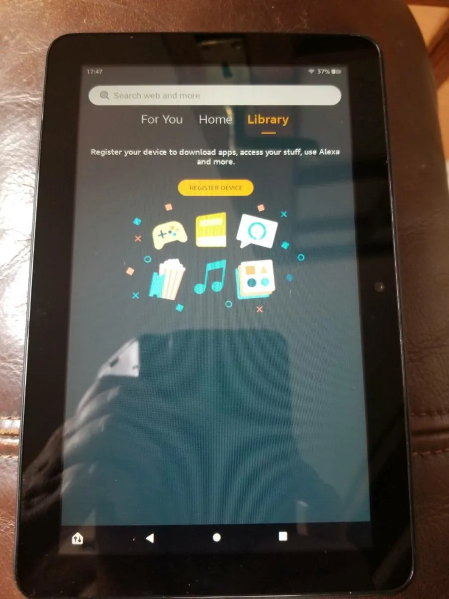 Amazon fire HD tablet - Image 3