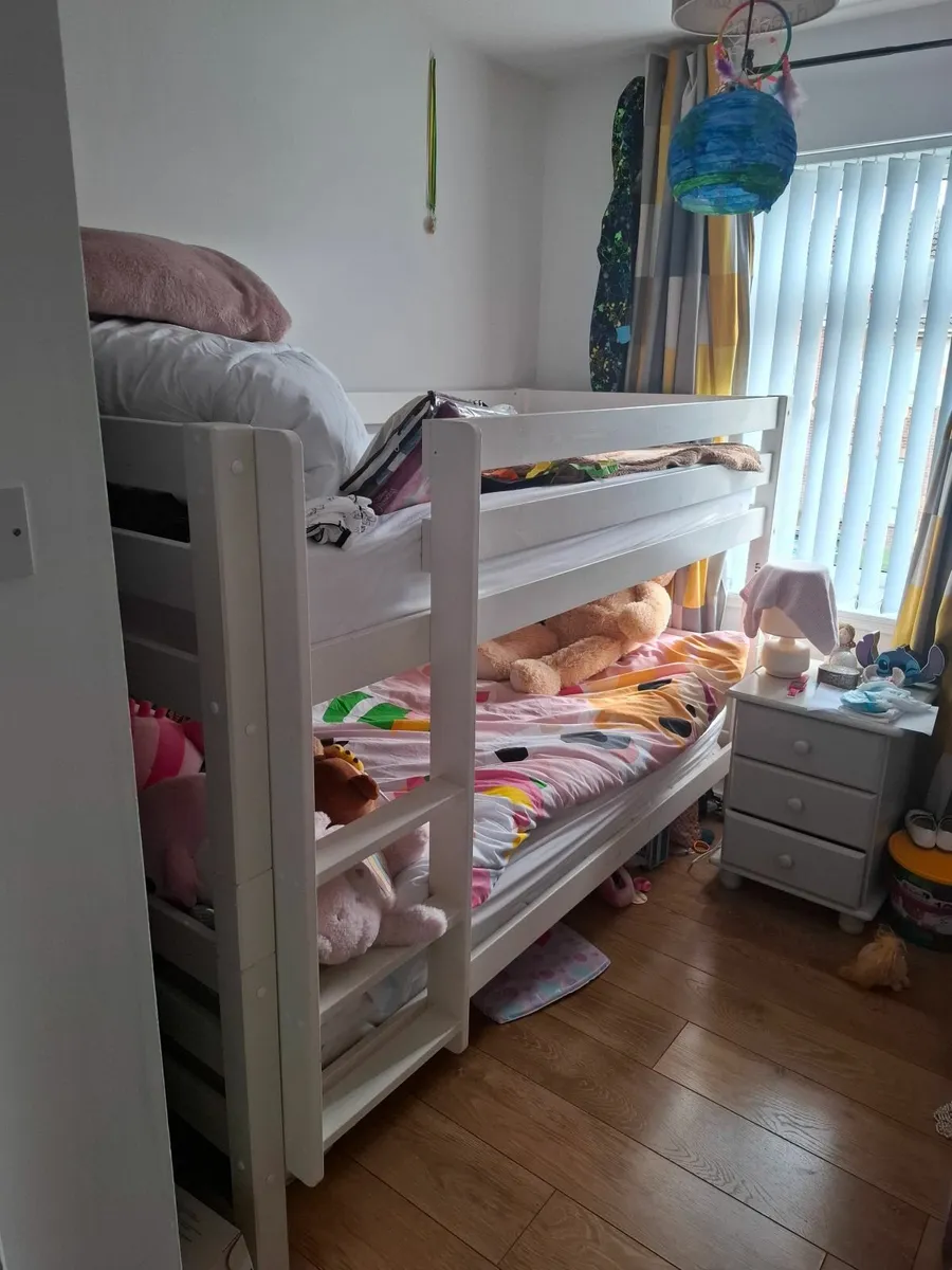 White Kids Bunk bed - Image 4