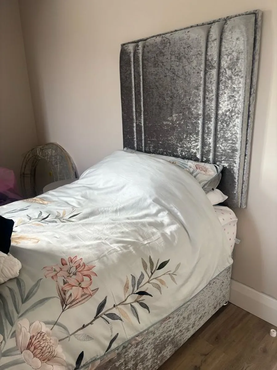 single divan bed (new) - Image 1