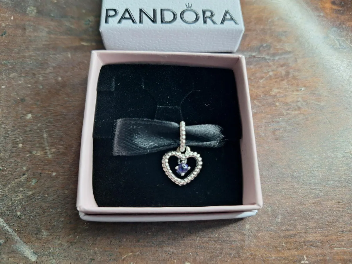 NEW Pandora charm with February birthstone - Image 3