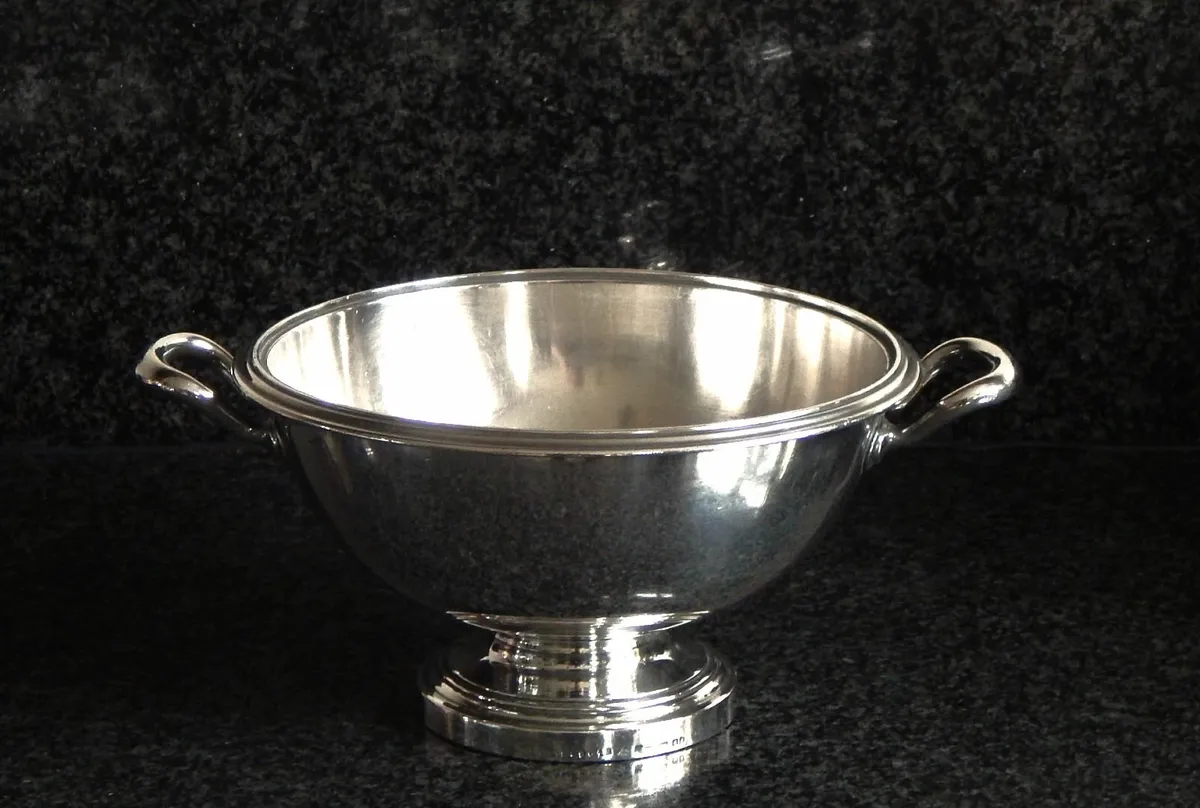 Vintage French Christofle Silver Plated Dish - Image 1