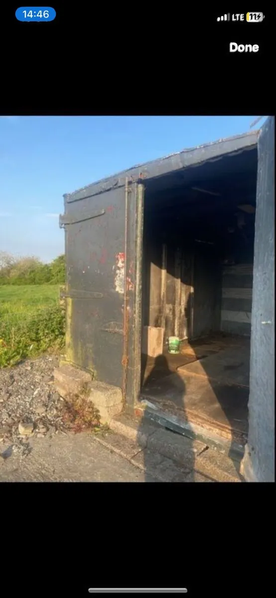 shipping Container Steel Free to take - Image 1