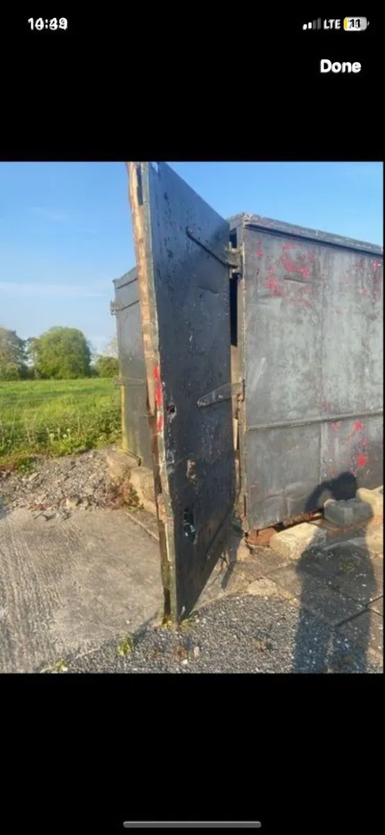 shipping Container Steel Free to take - Image 3