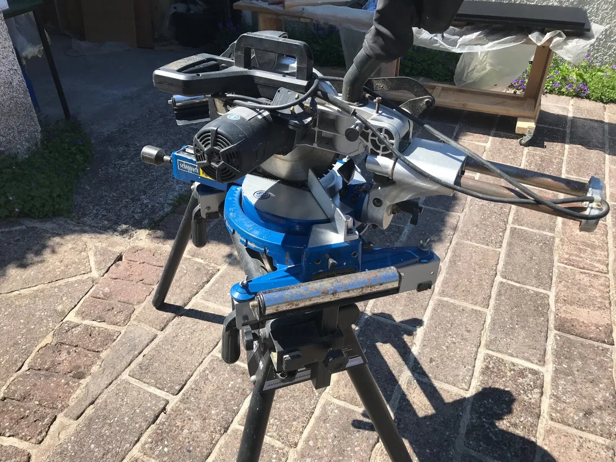 Scheppack chop saw and stand - Image 4