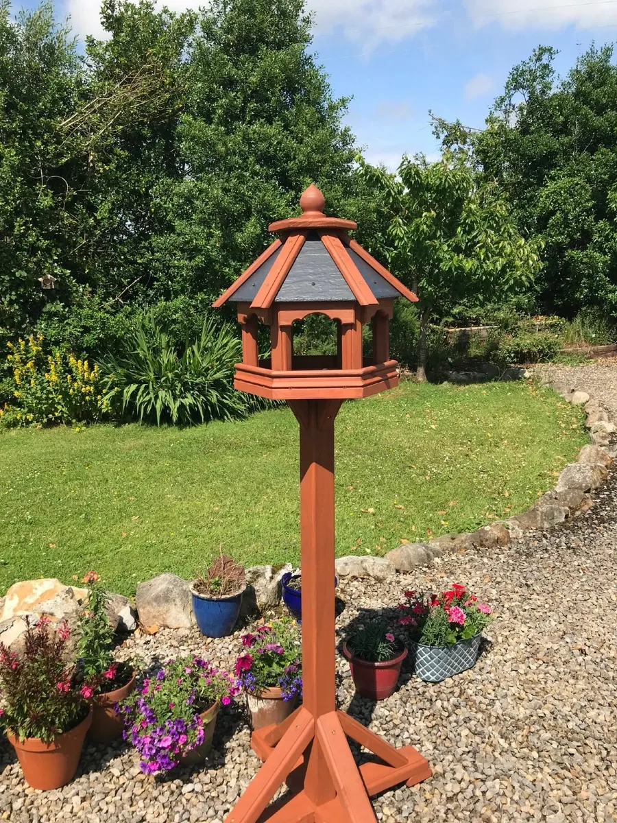 Bird Table feeders Slated Roof - colour choices. - Image 1