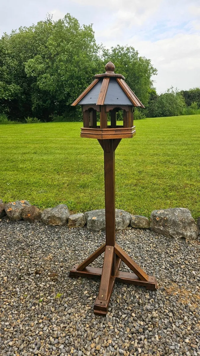 Bird Table feeders Slated Roof - colour choices. - Image 1