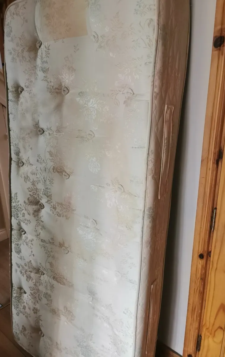 Pine Quality Sturdy single bed+quality mattress - Image 4