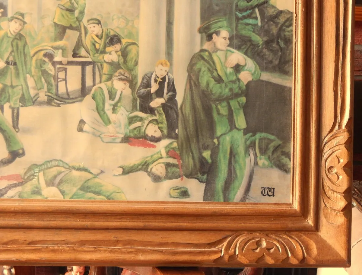Large Print of Easter Rising in GPO - Image 2