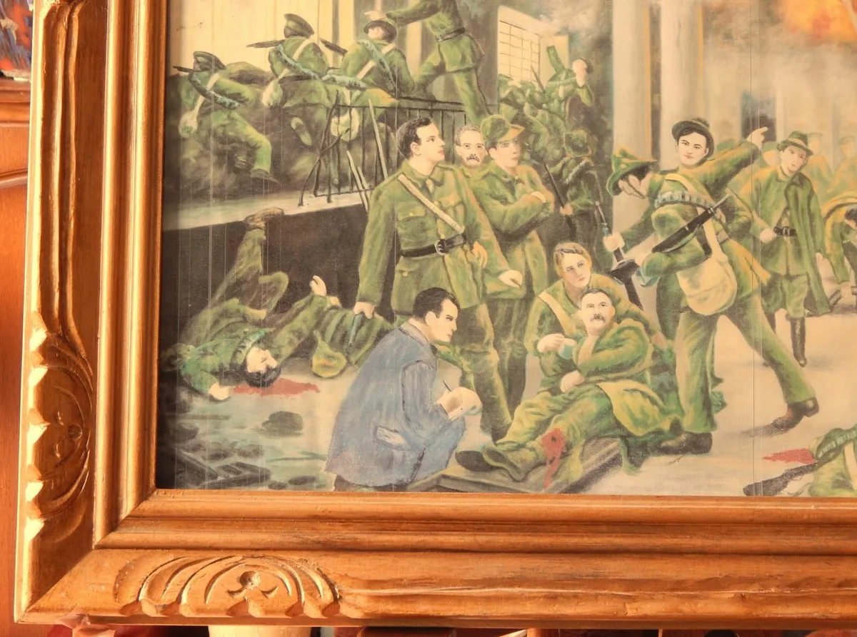 Large Print of Easter Rising in GPO - Image 3