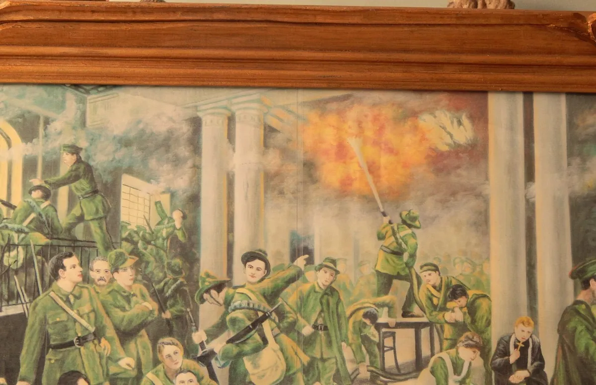 Large Print of Easter Rising in GPO - Image 4