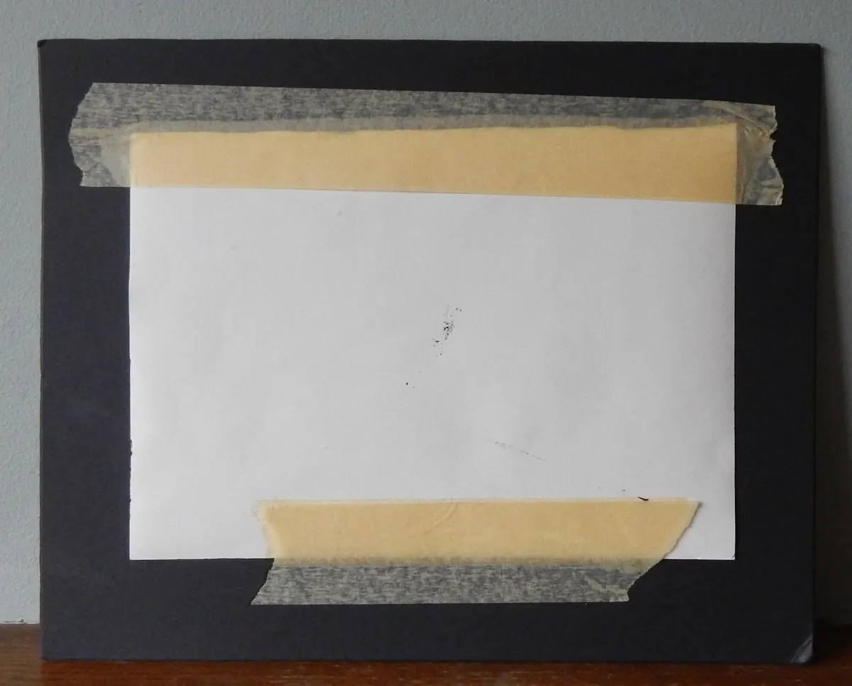 Signed Painting on Art Paper - Image 3