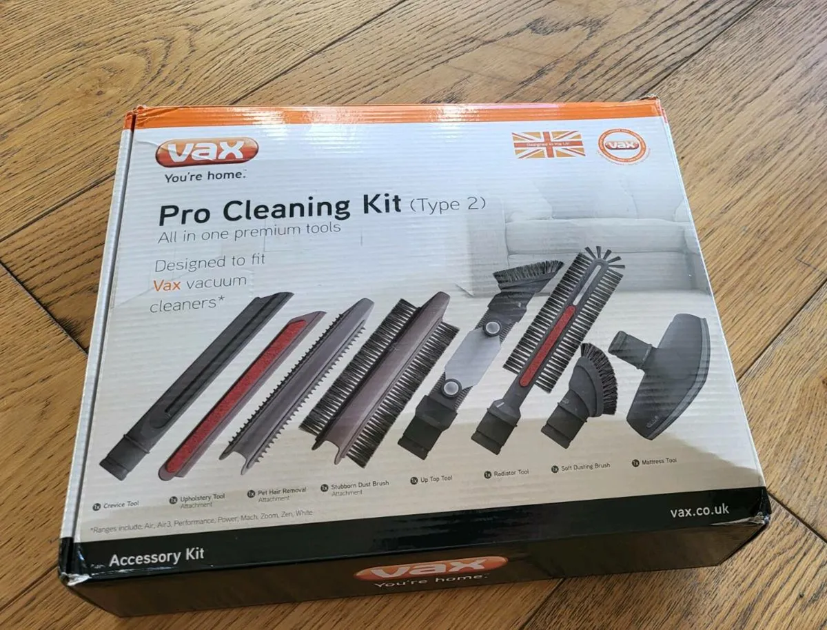 New, Vax pro cleaning kit - Image 1