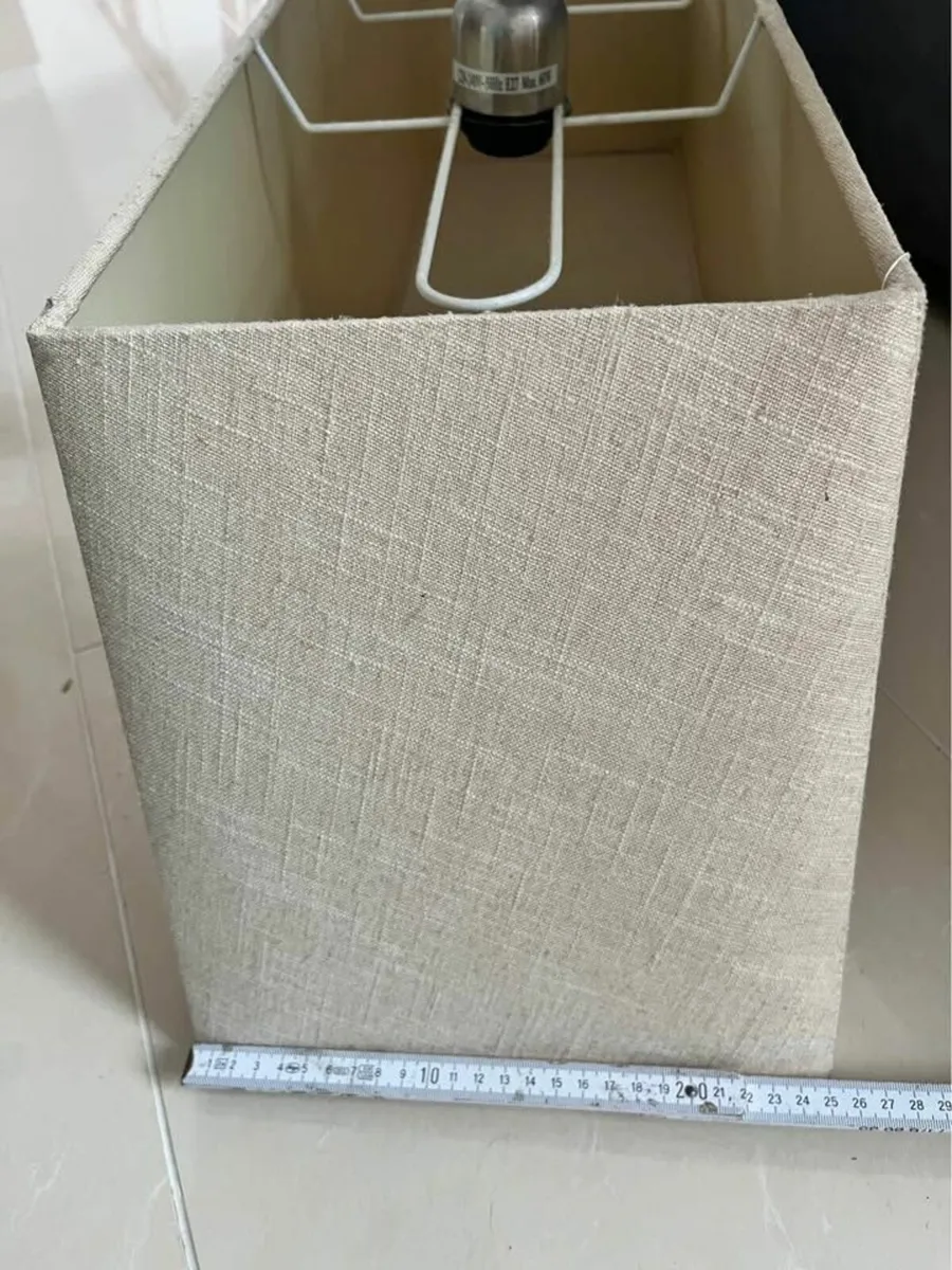 Lampshade Dining room table Long Cream Beige - Image 2