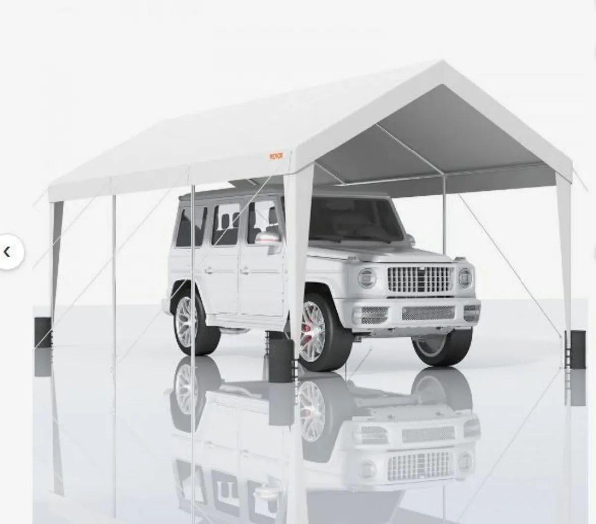 Carport, 10x20 ft Heavy Duty Car - Image 1