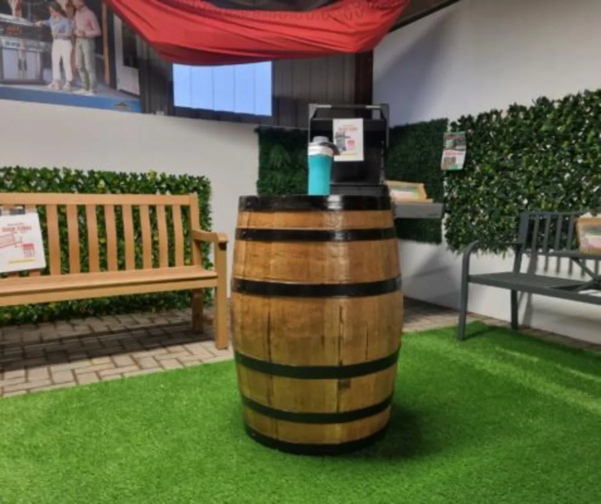 Full Size Oak Barrel