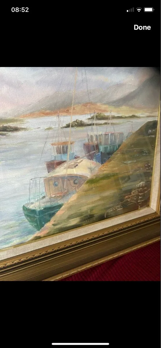 Original Roger Mc Carthy- Derryinver Pier - Image 4