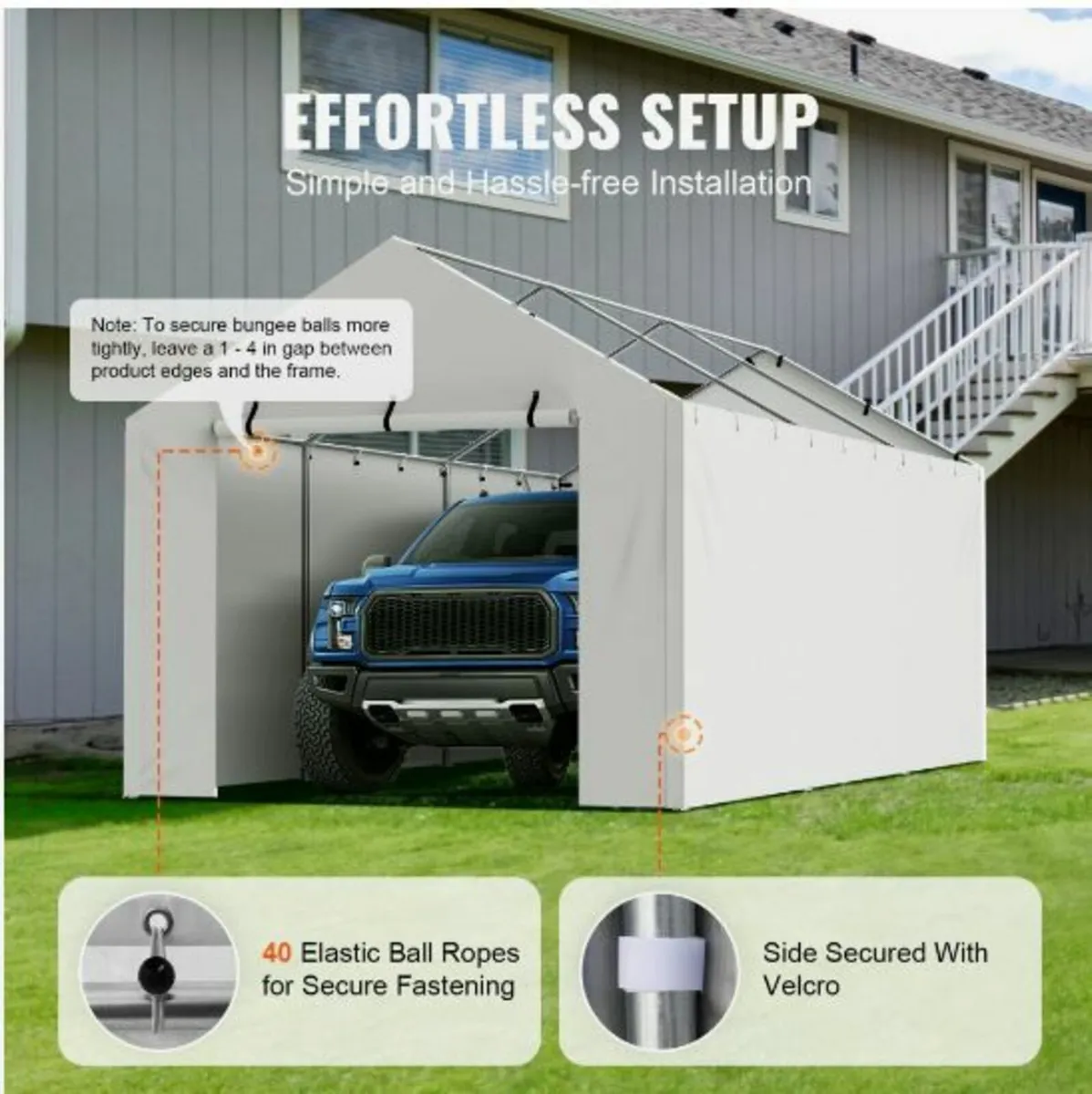 Carport Replacement Canopy Cover - Image 2