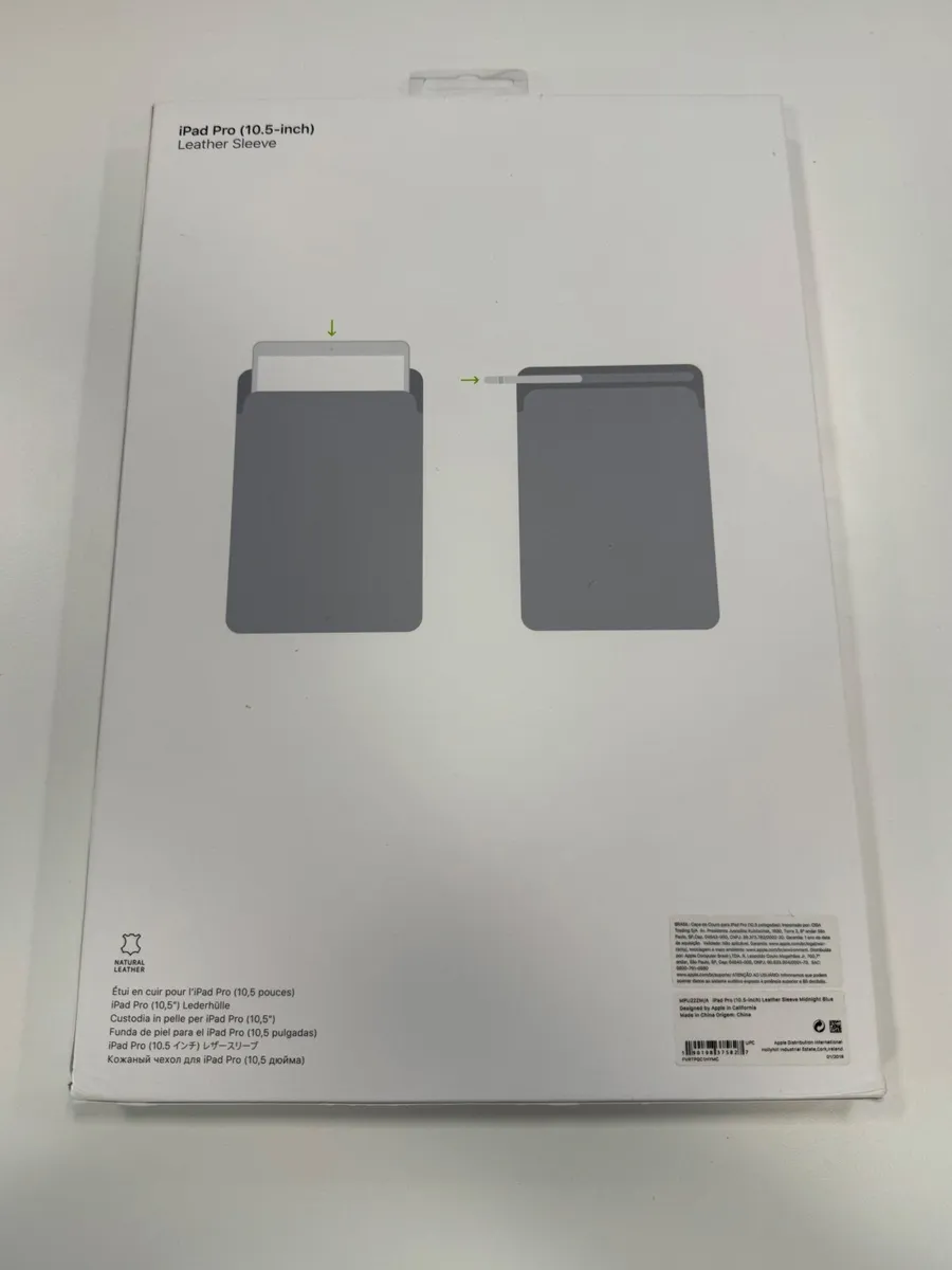 iPad Pro Leather Sleeve - Image 2