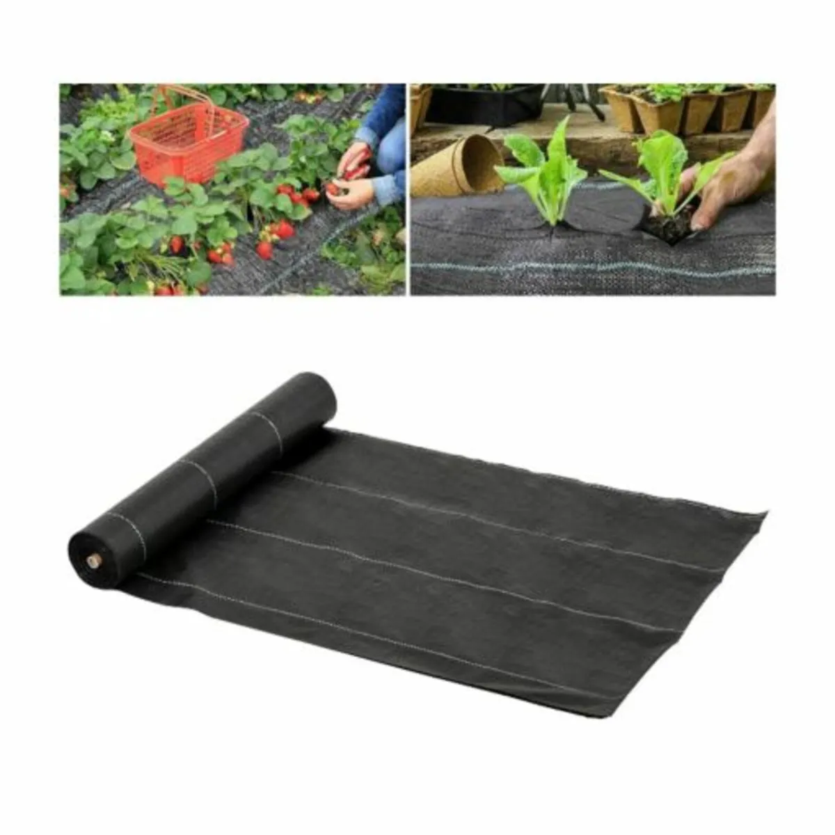 Weed Control Fabric 100gsm – 2.0m x 50m - Image 1
