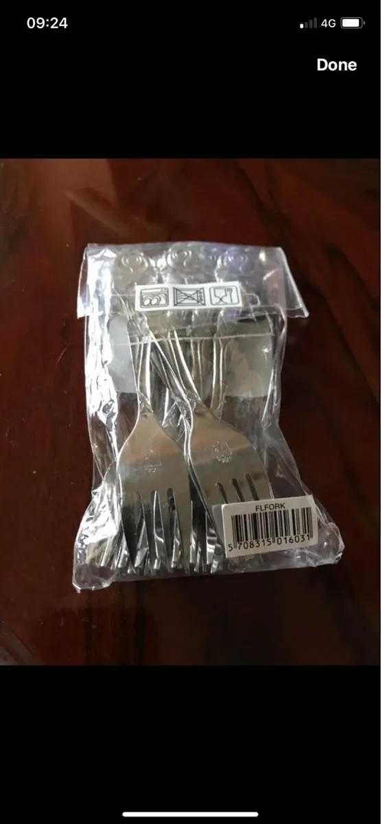 12 Cake Forks - Image 2