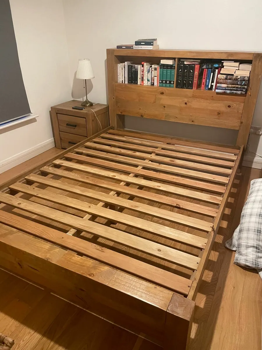 Harvey Norman King Size Coolmore Bed Frame + 2 Bed - Image 1