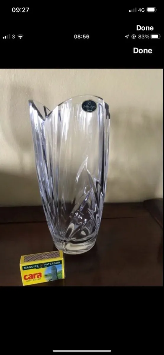 Dublin Crystal Vase - Image 1