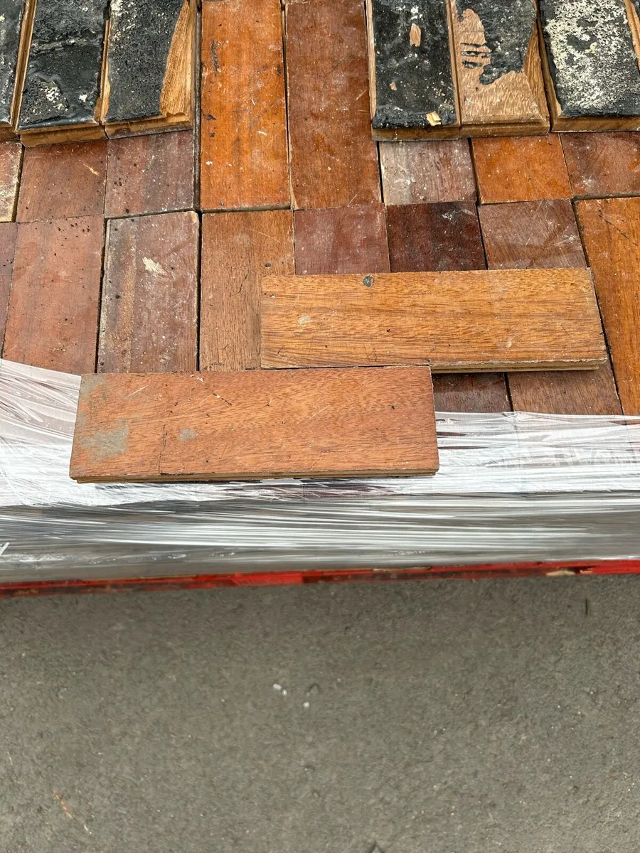 Reclaimed Teak Parquet - Image 1