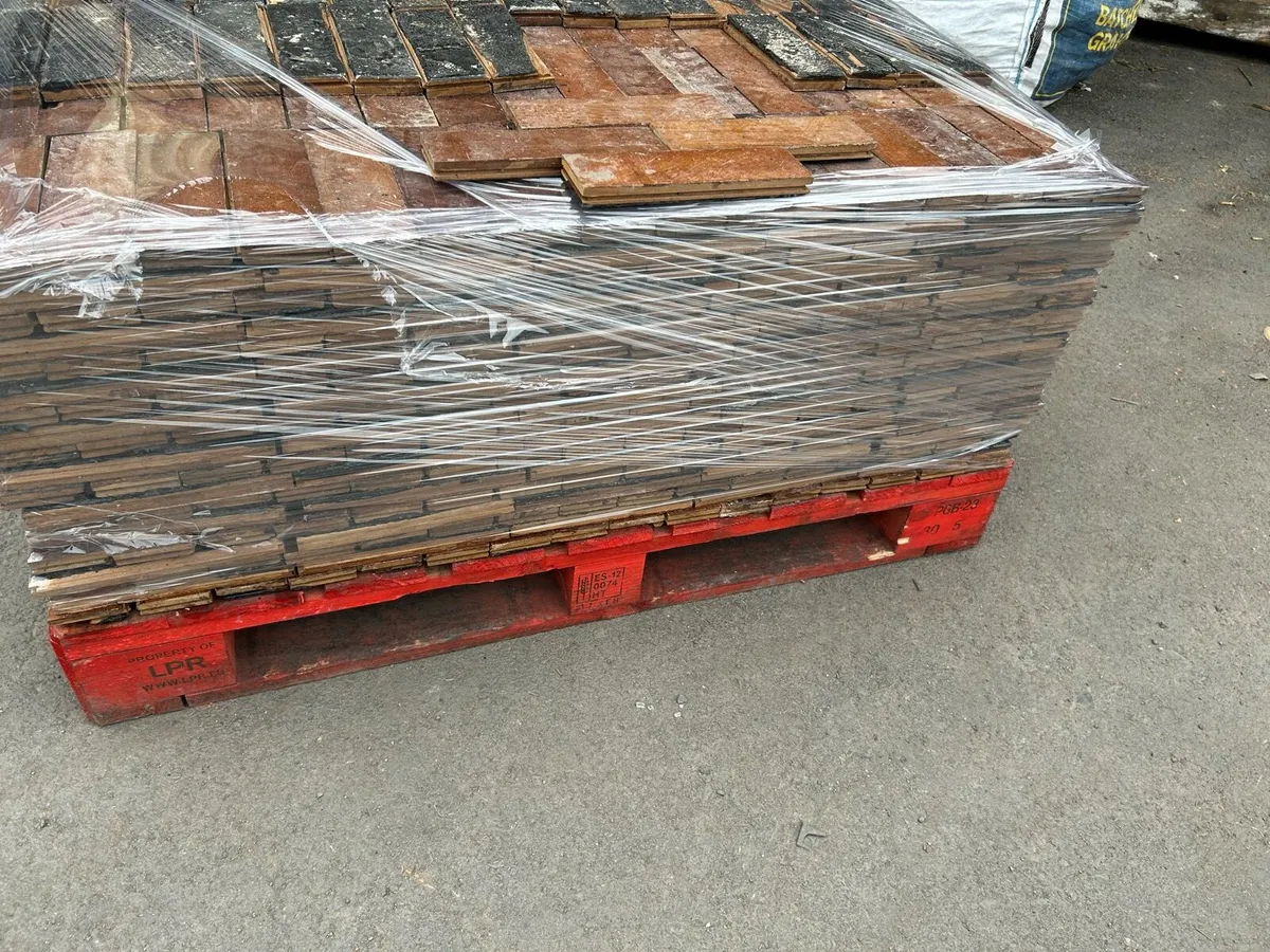 Reclaimed Teak Parquet - Image 4