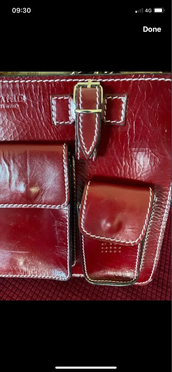 Vera Pelle( genuine leather) Briefcase - Image 3