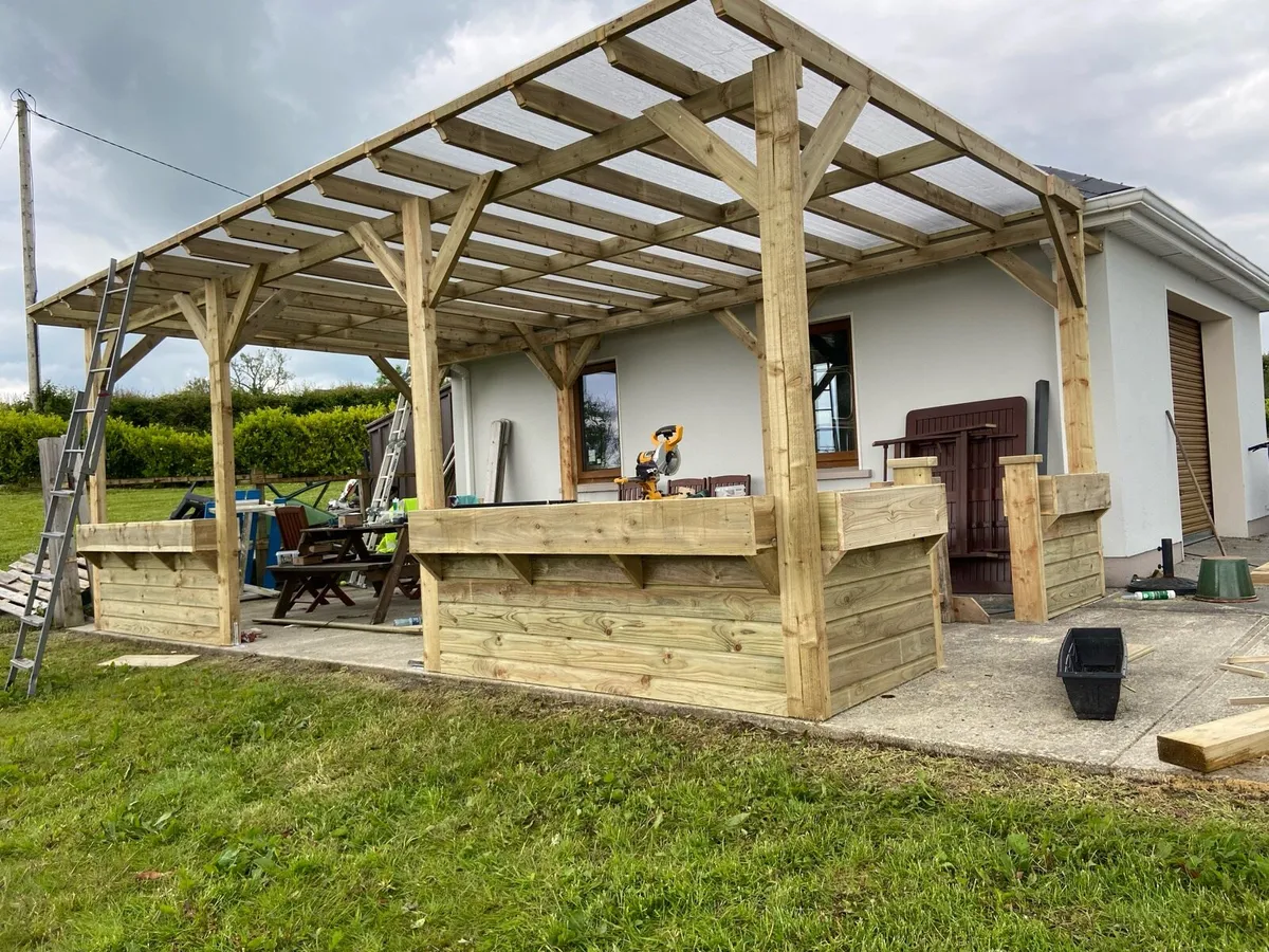 Pergolas/garden furniture - Image 1