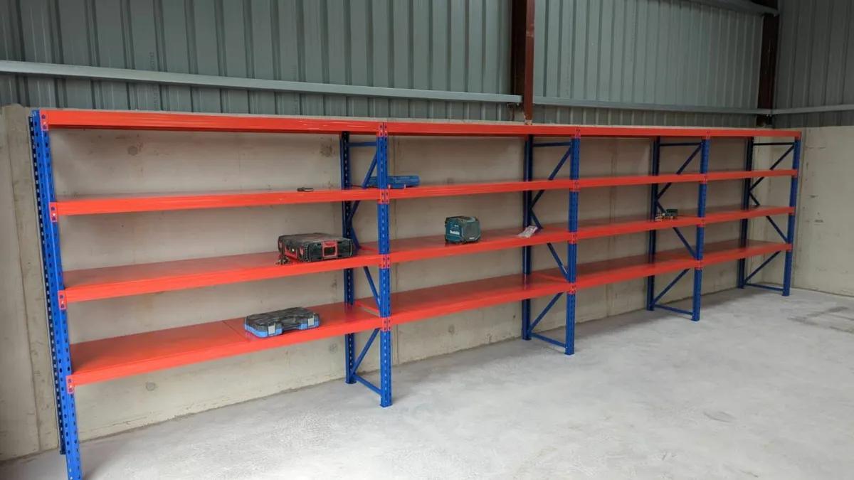 4 Tier Adjustable Shelving Racking For Shed Garage - Image 1