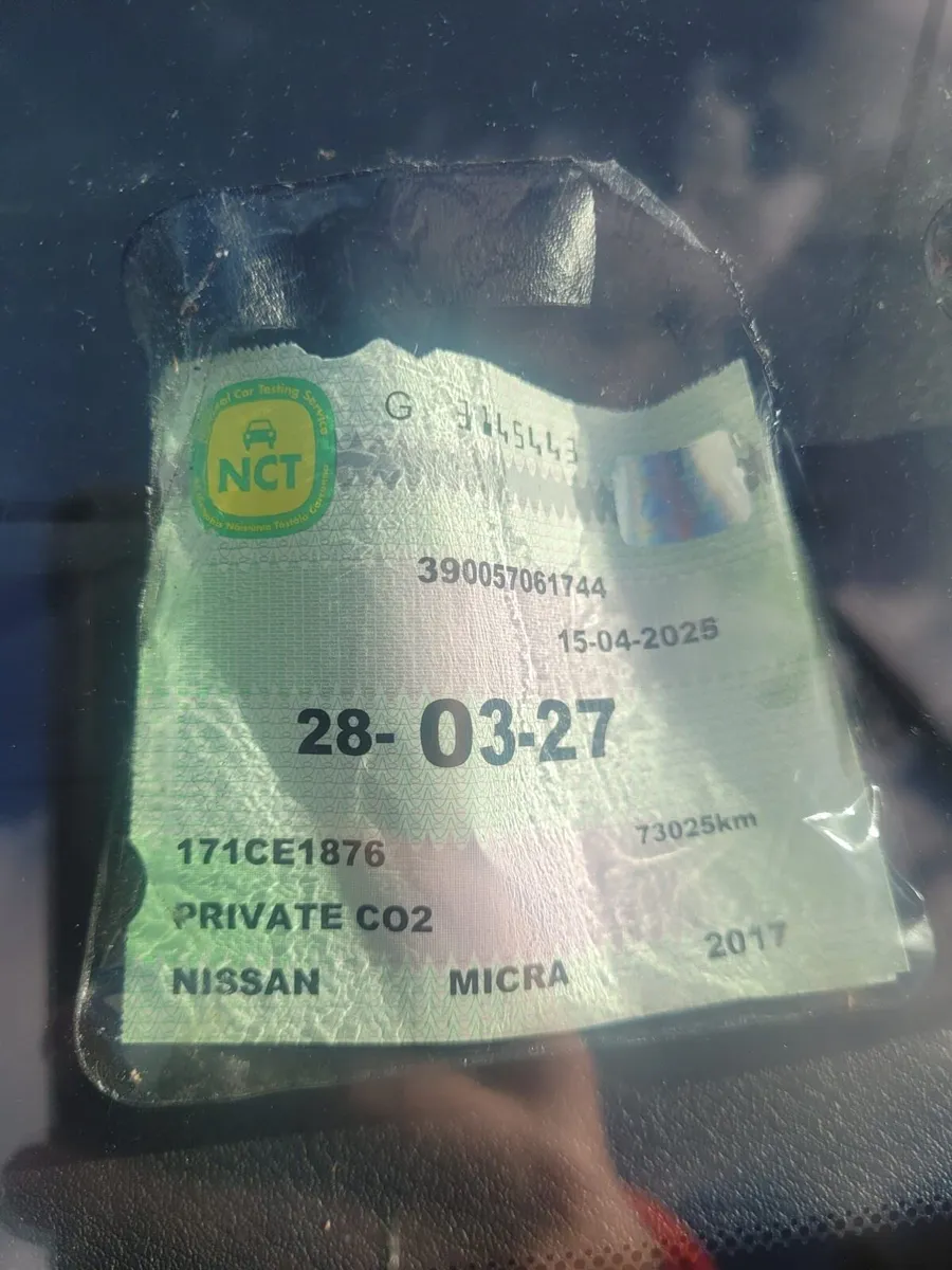 171 Nissan Micra - NCT 03/27 - Image 2