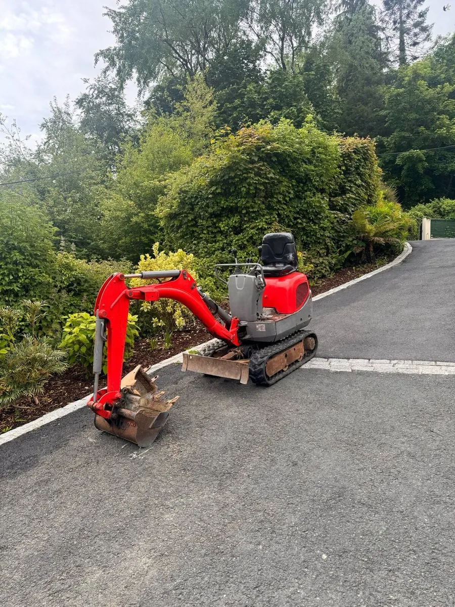 Wacker Neuson micro digger - Image 1