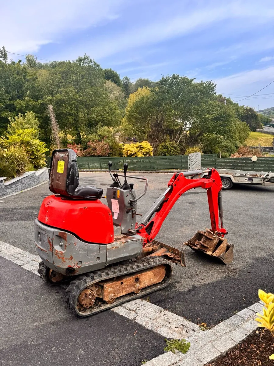 Wacker Neuson micro digger - Image 4