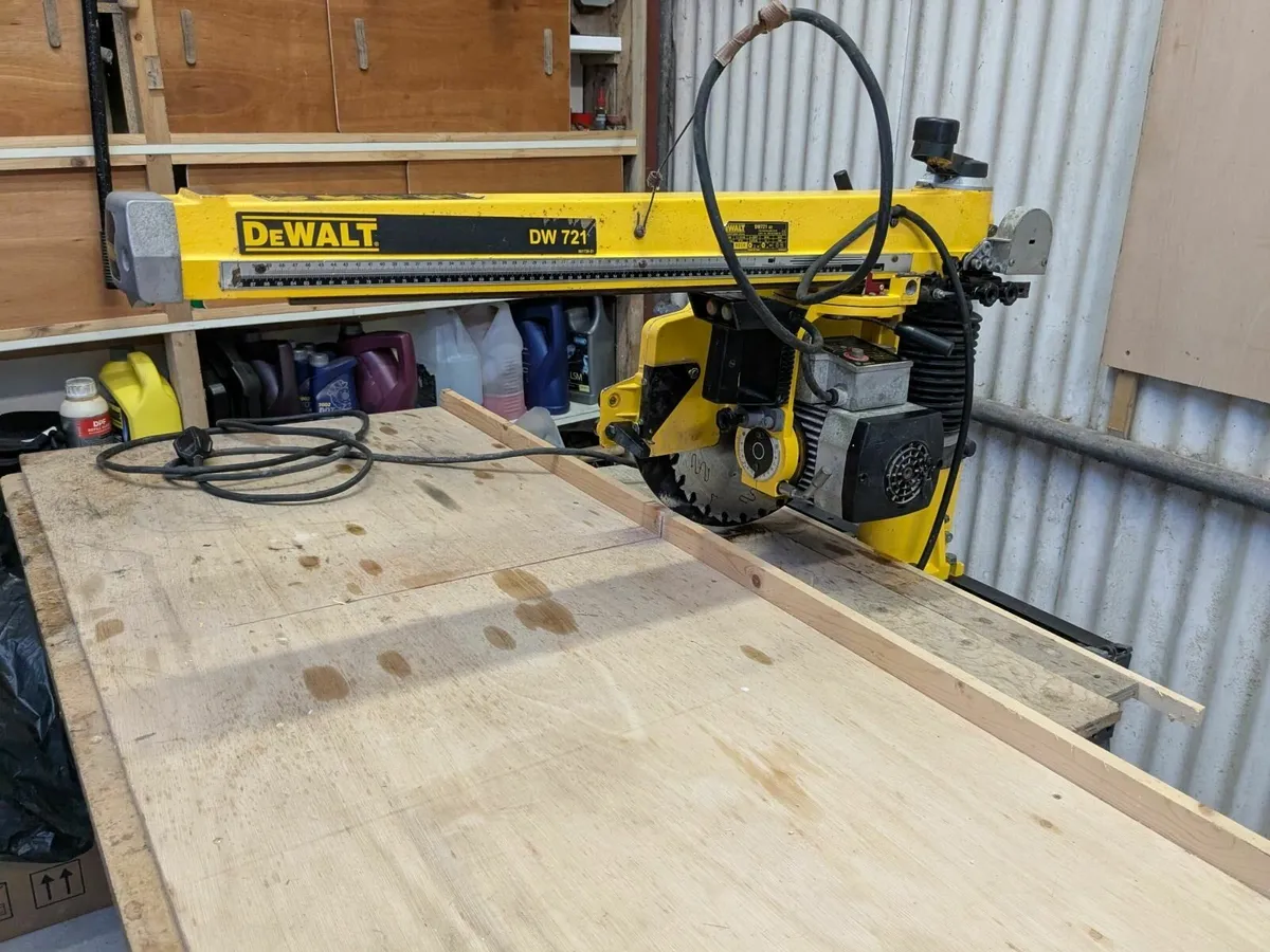 DeWalt radial Arm Saw - Image 1