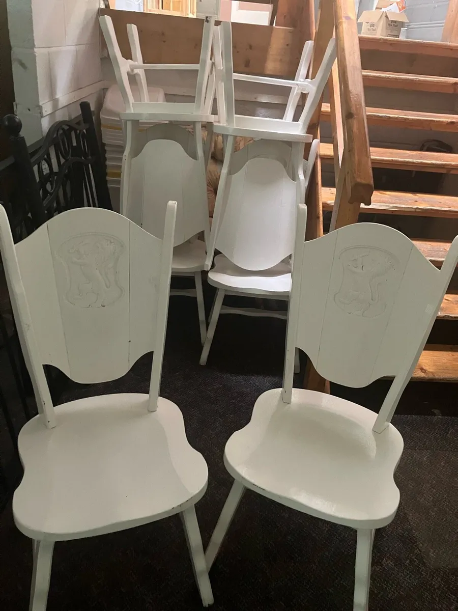 6 dining chairs - Image 2