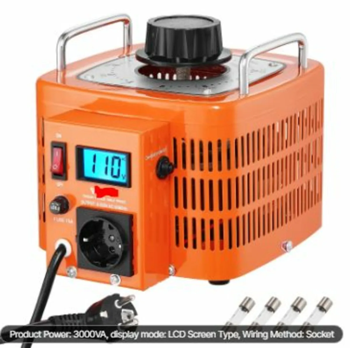 3000VA Variable Voltage Transformer 10A 0-300V Vol - Image 1
