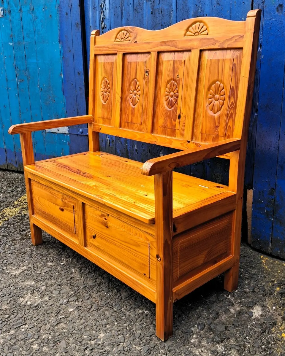 Pine Monks Bench - Image 3