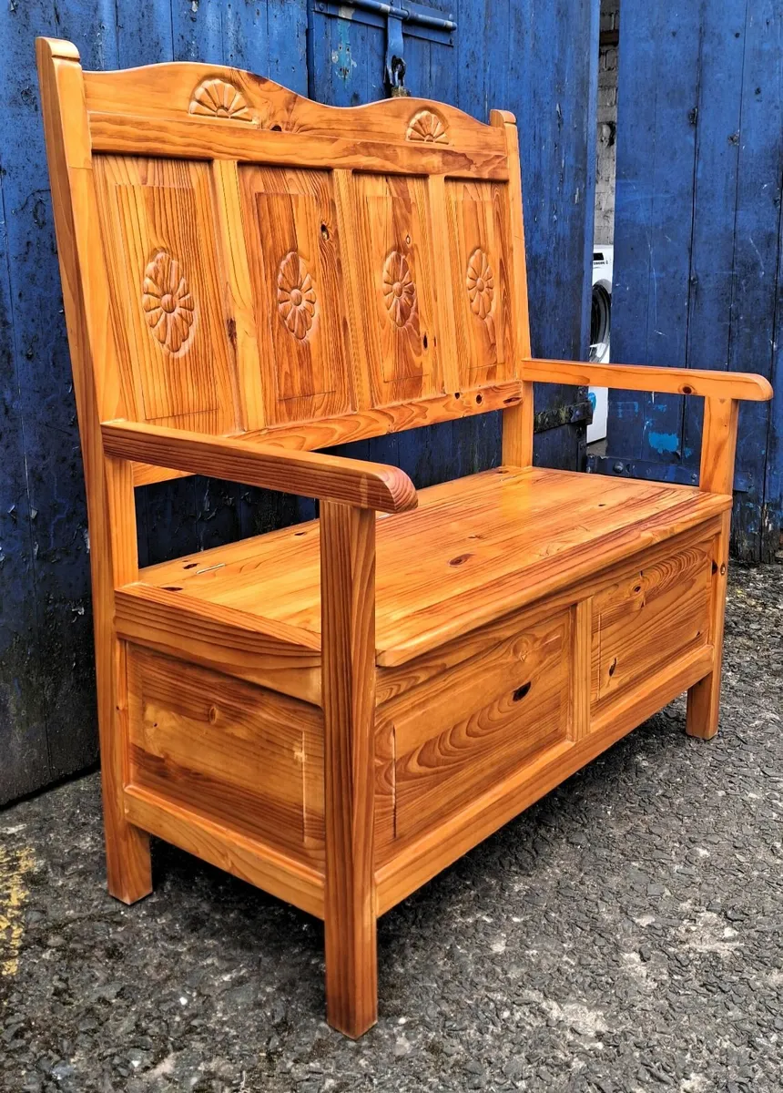 Pine Monks Bench - Image 4