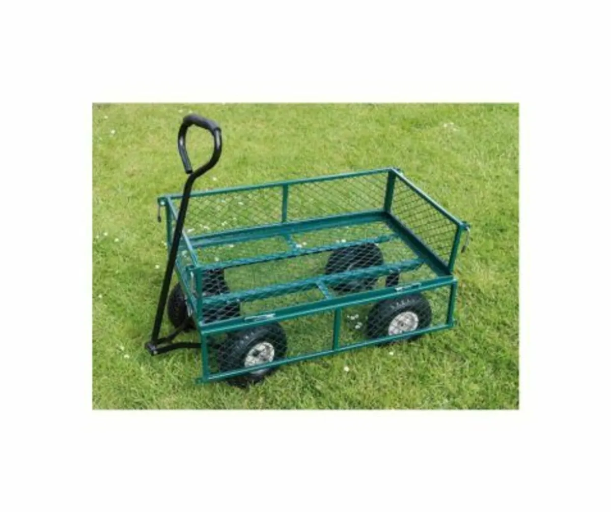 Steel Mesh Garden Trolley - Image 2