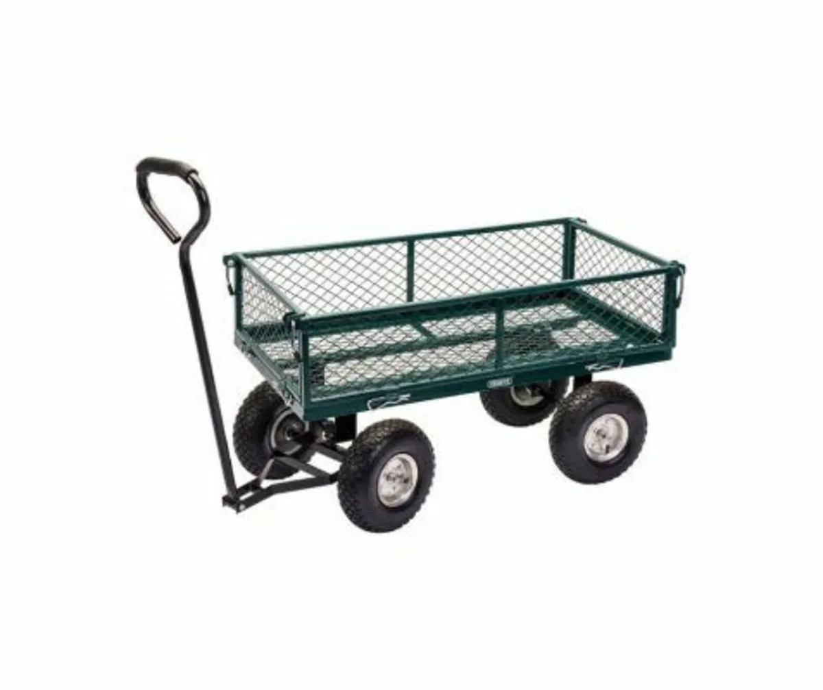 Steel Mesh Garden Trolley - Image 3