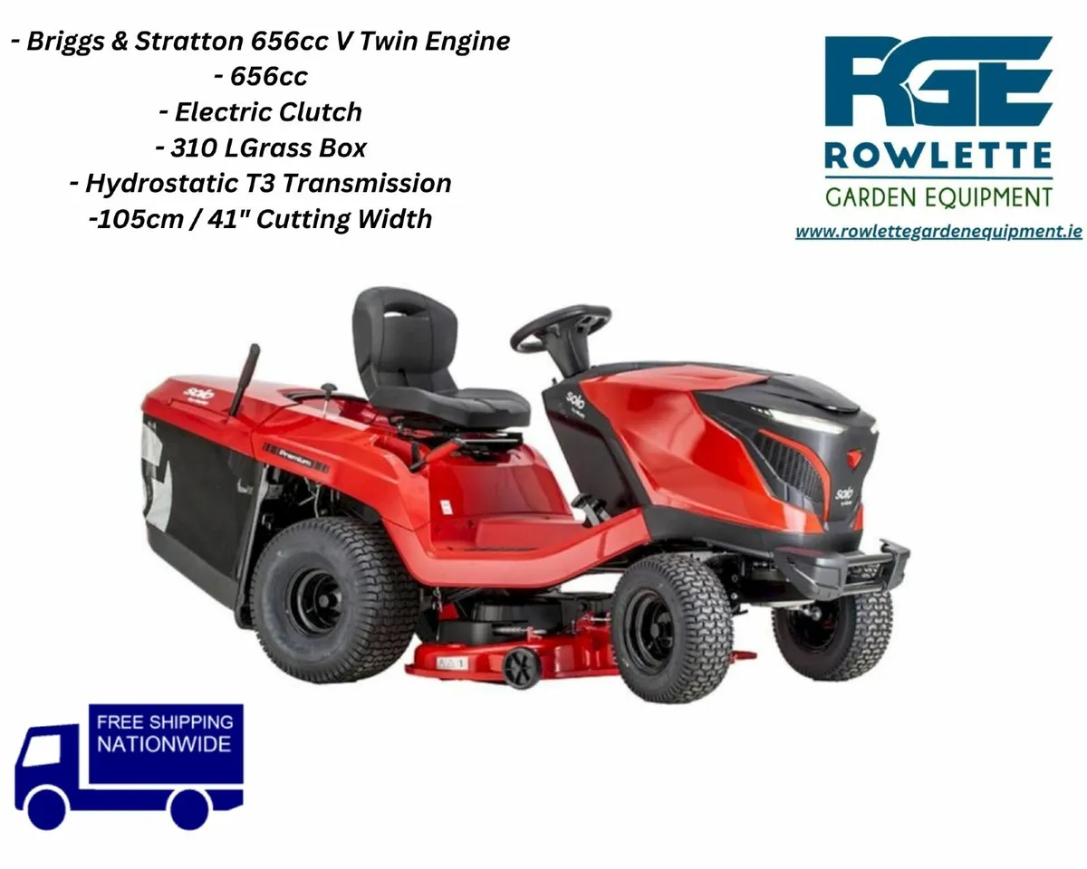 Solo T18 - 105 HD V2 B&S 656cc V- Twin - Image 1