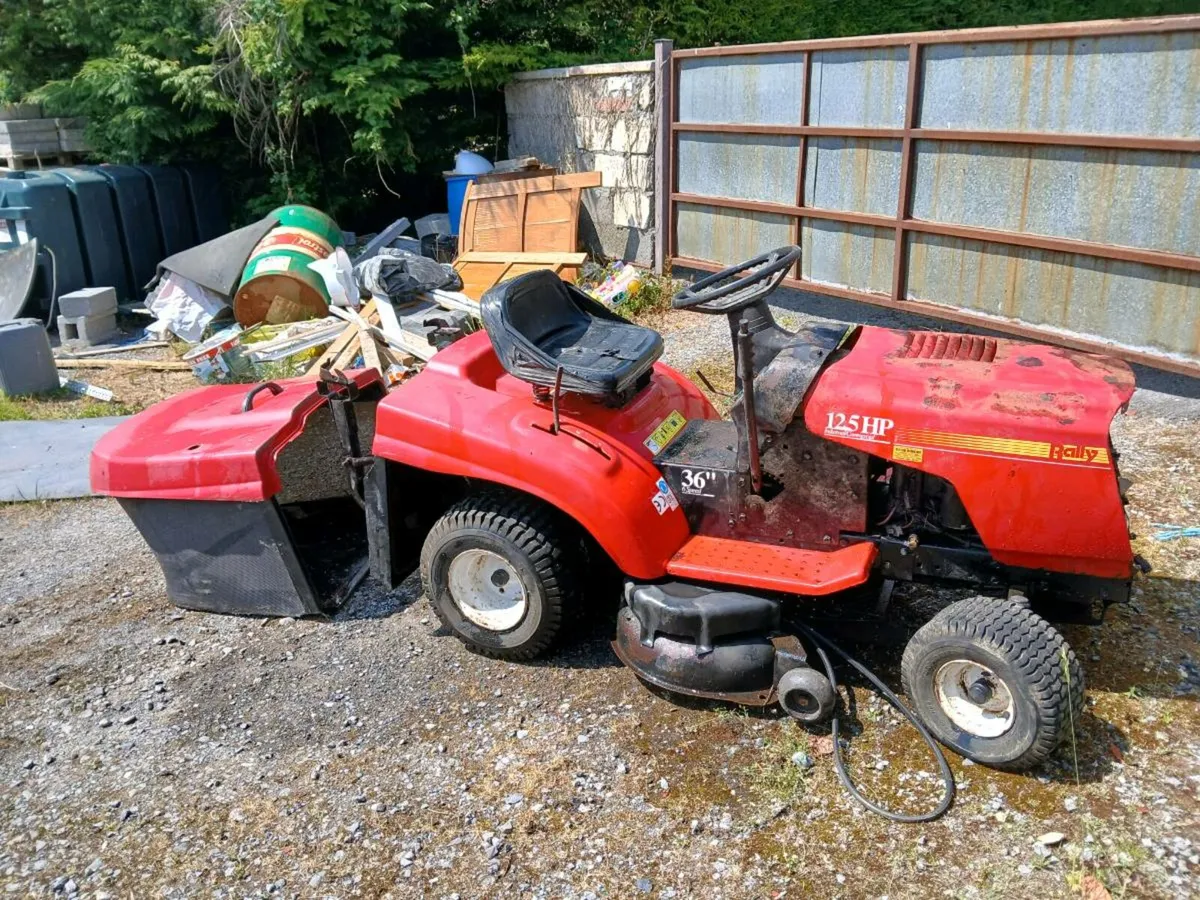 Tractor lawnmower - Image 4