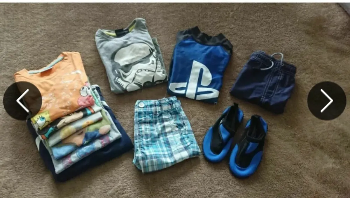Boys summer clothes bundle 5-6 years - Image 3