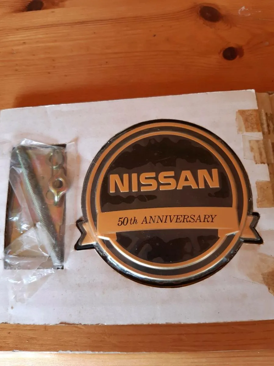 Nissan Anniversay Badge - Image 1