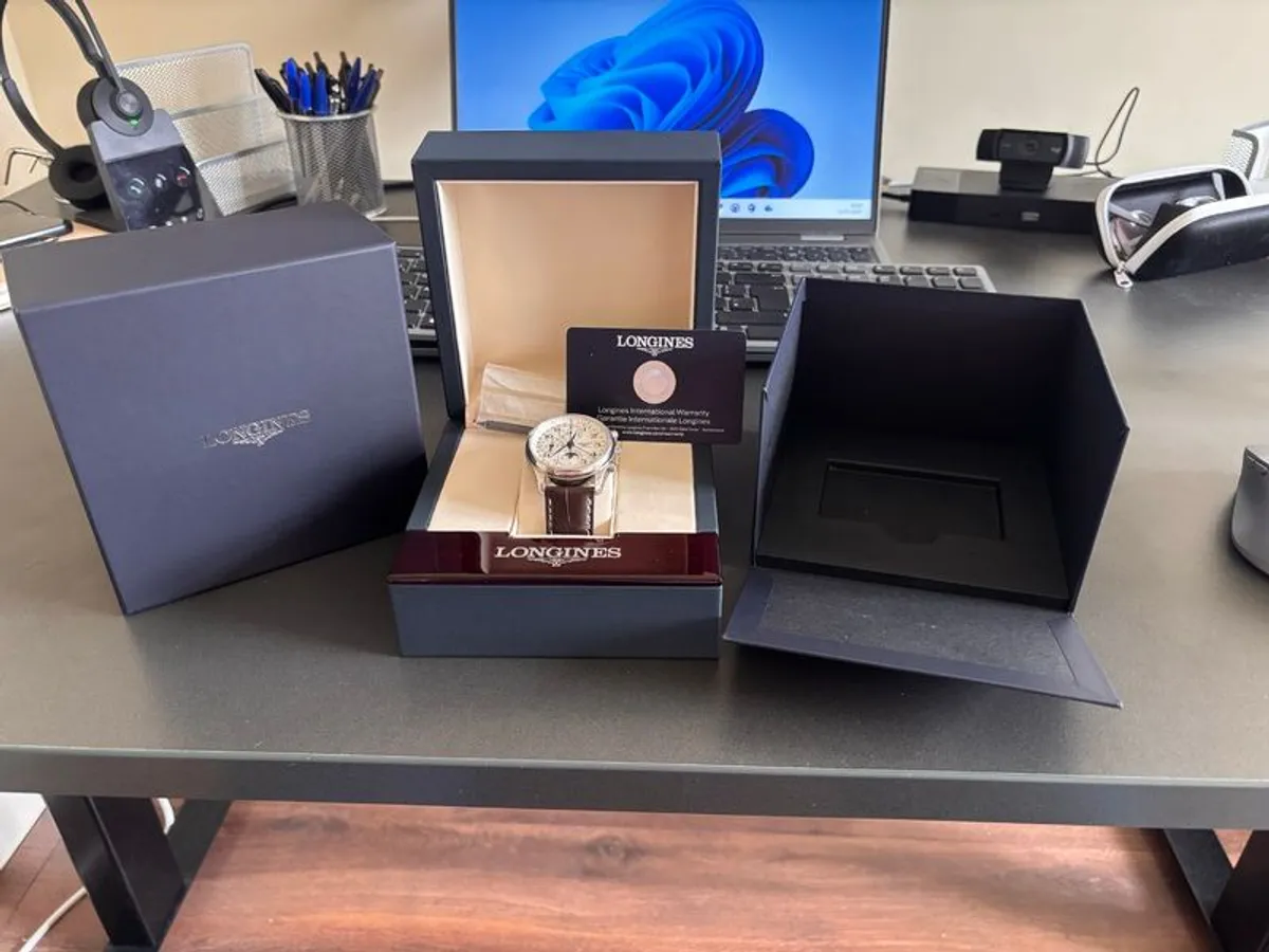 Longines Master Collection Longines Master Moonphase - mint condition - Image 1
