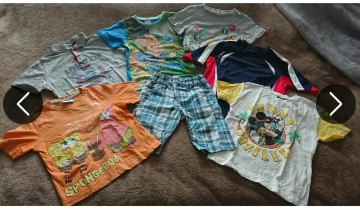 Boys summer clothes bundle 5-6 years - Image 1