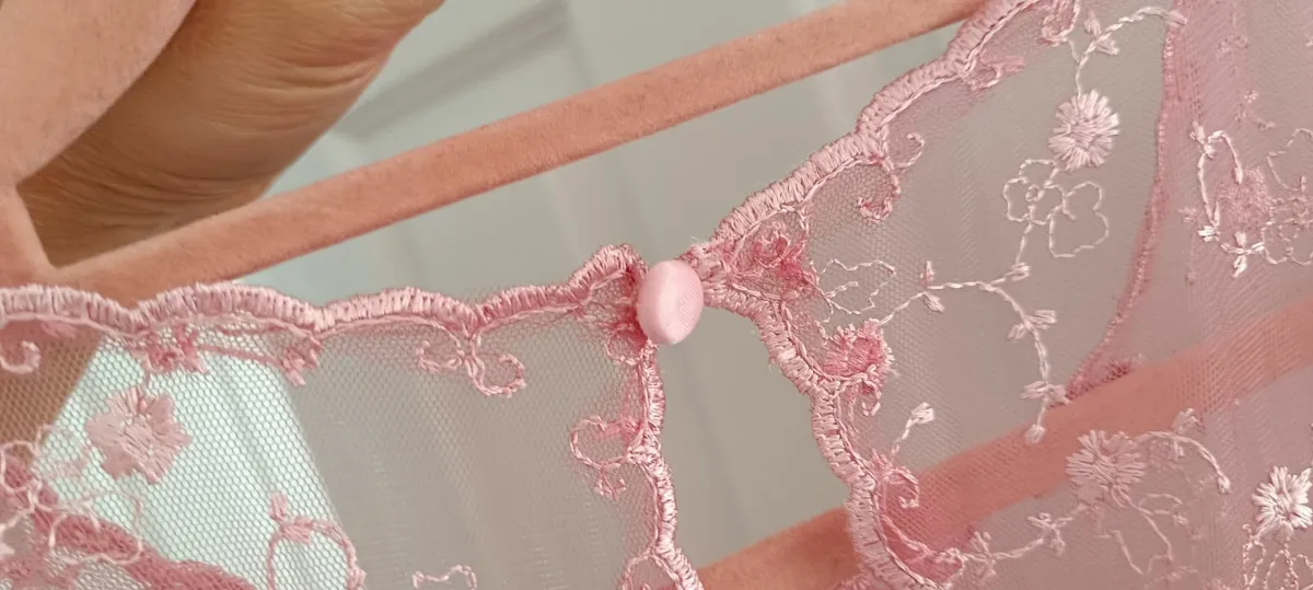 Stunning handmade Pink Dress - Image 4