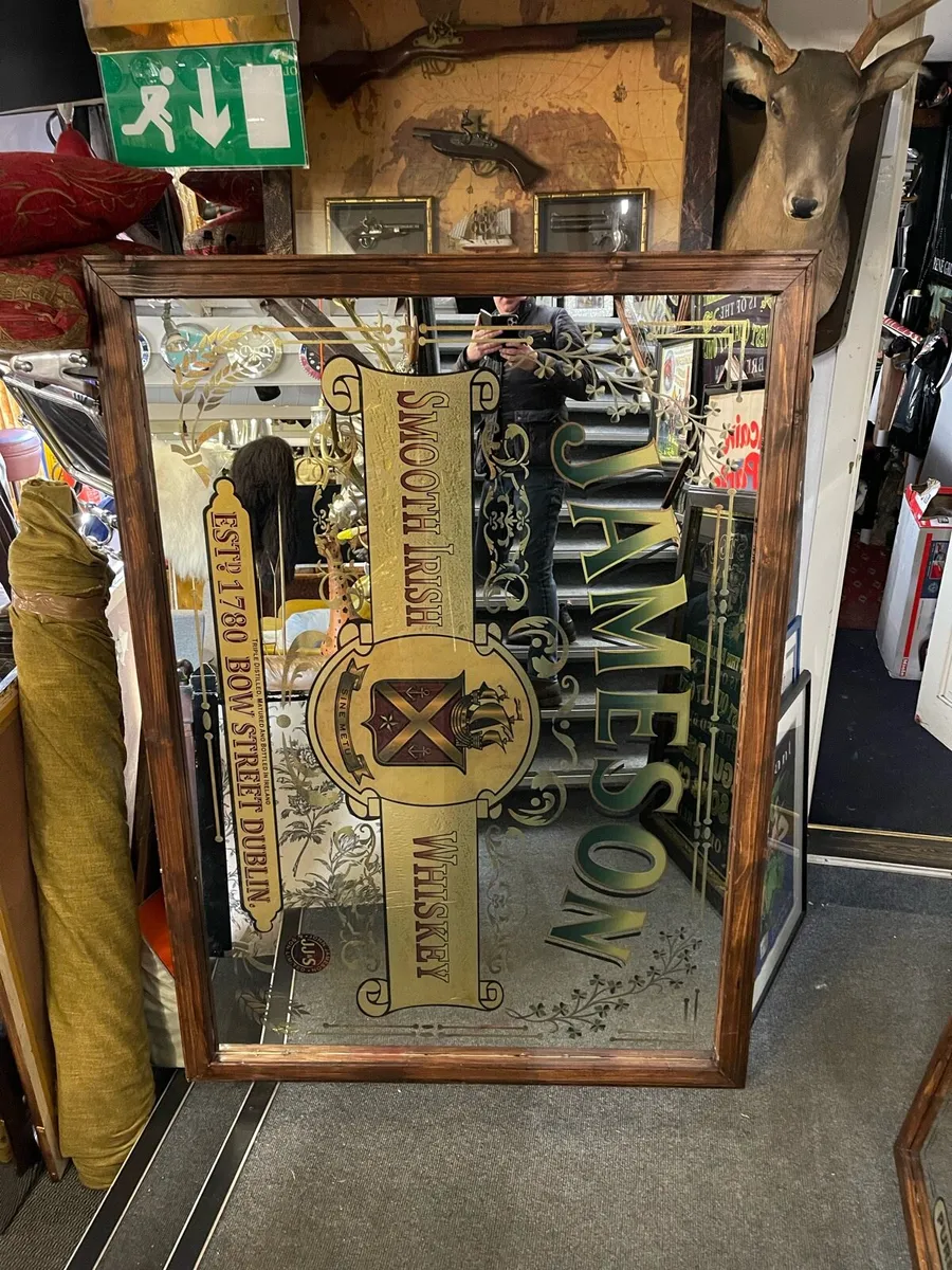 John Jemerson whiskey Mirror 4 x 3 - Image 1